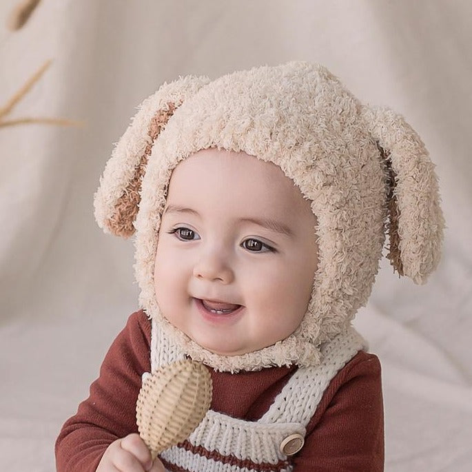 Fluffy bunny bonnet