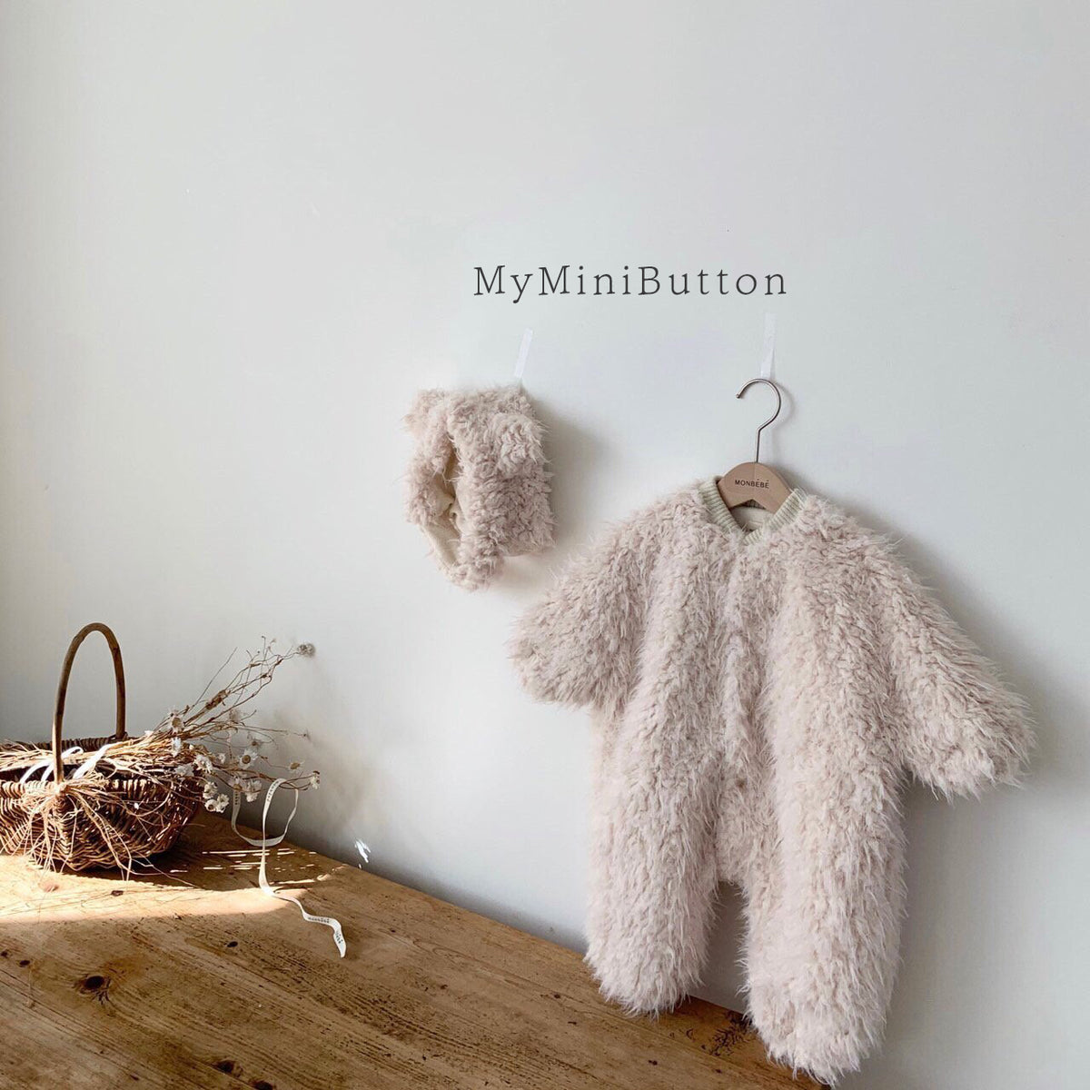 Fluffy bear suit
