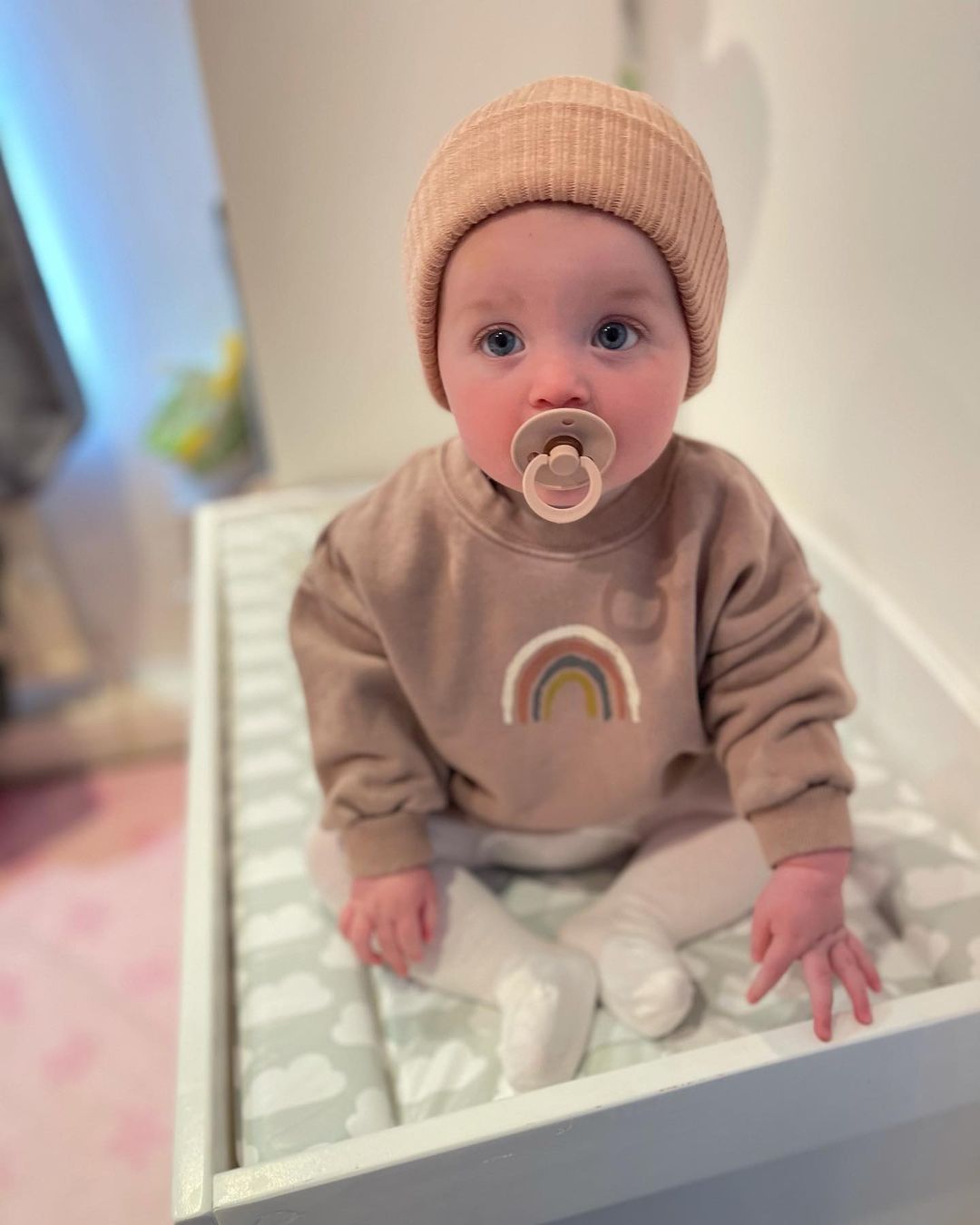 Rainbow Top & Bloomer set