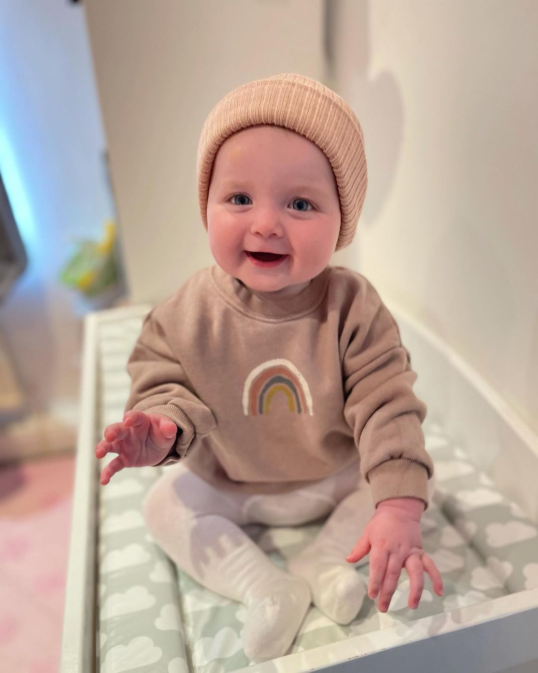 Rainbow Top & Bloomer set