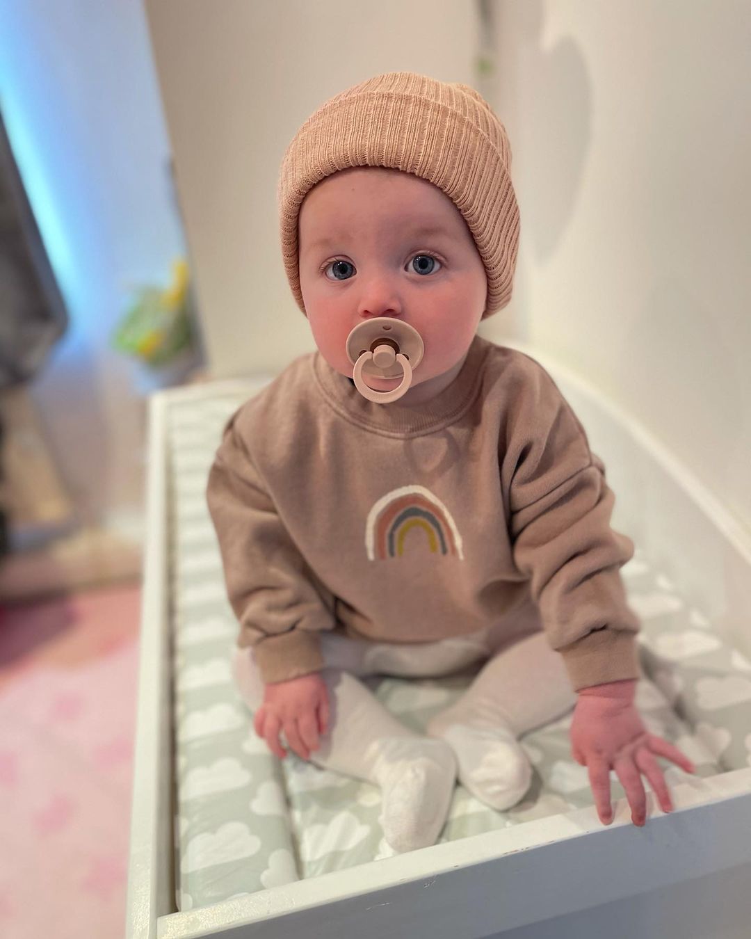 Rainbow Top & Bloomer set