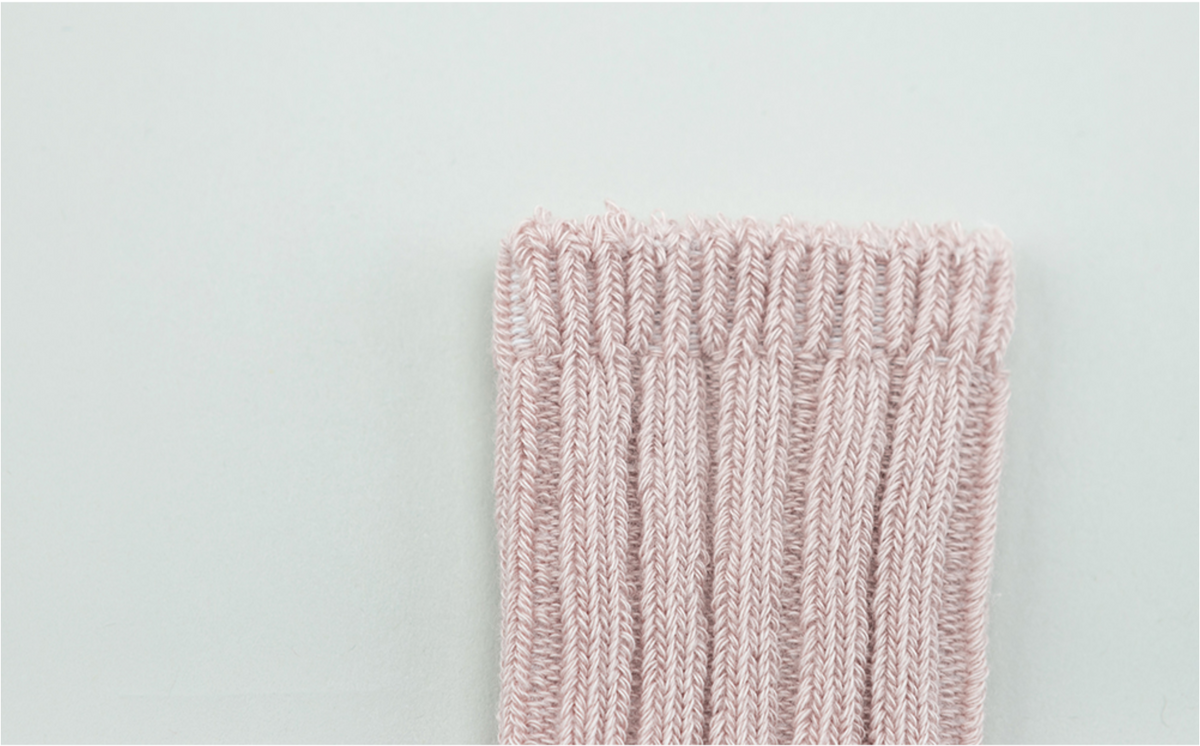 Winter layered colour socks