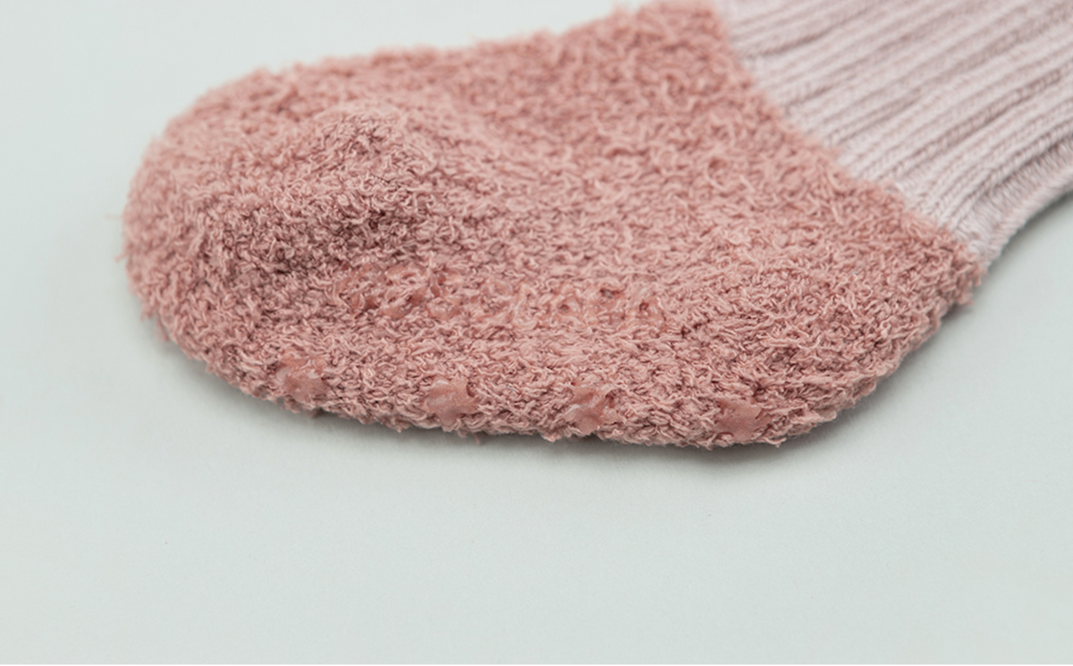 Winter layered colour socks
