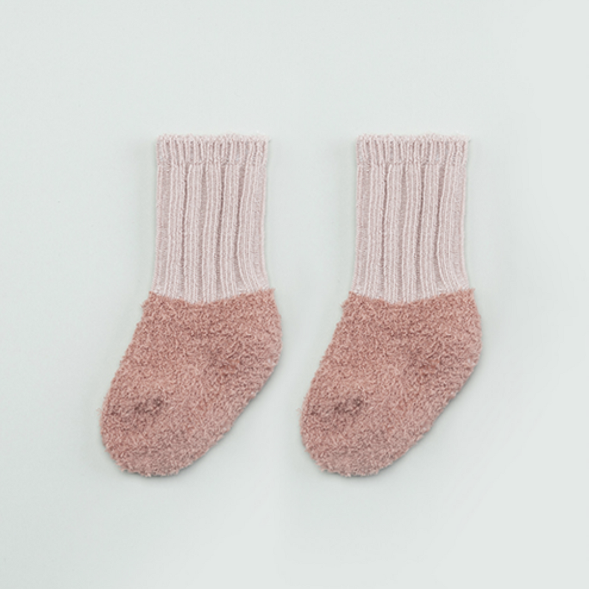 Winter layered colour socks