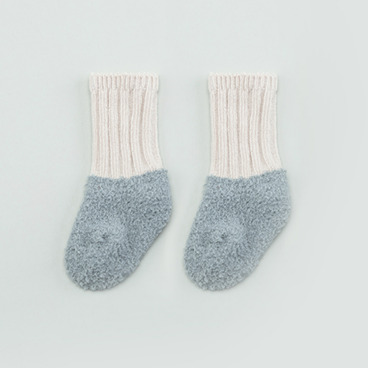Winter layered colour socks