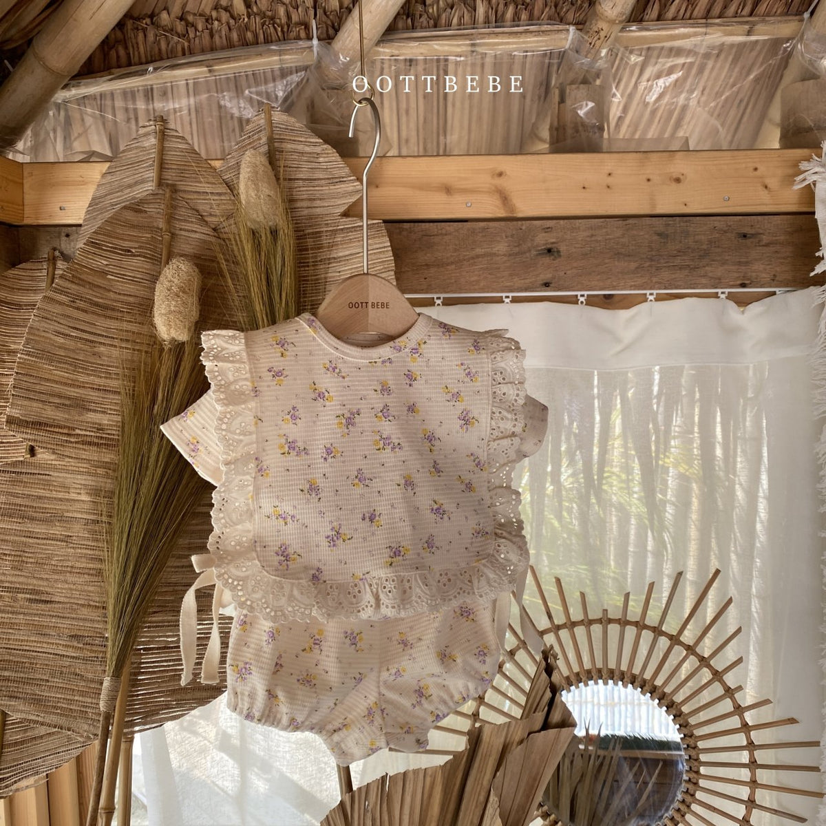 Sugar set of top, Bloomer & Bib