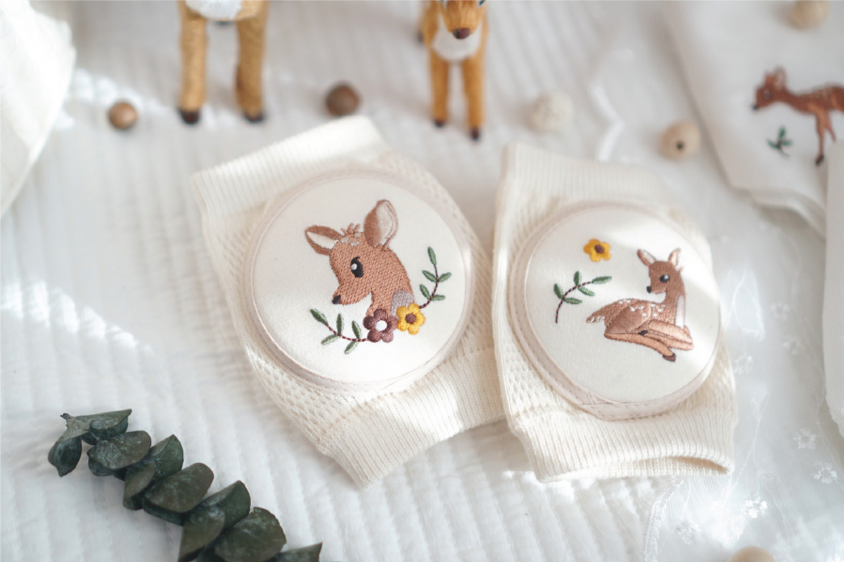 Fawn knee pads