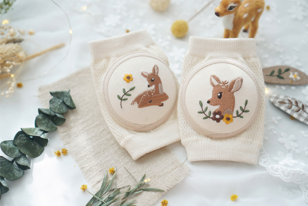 Fawn knee pads