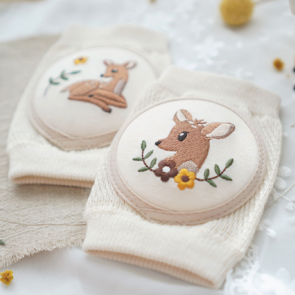 Fawn knee pads