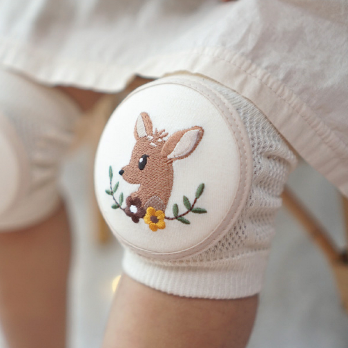 Fawn knee pads