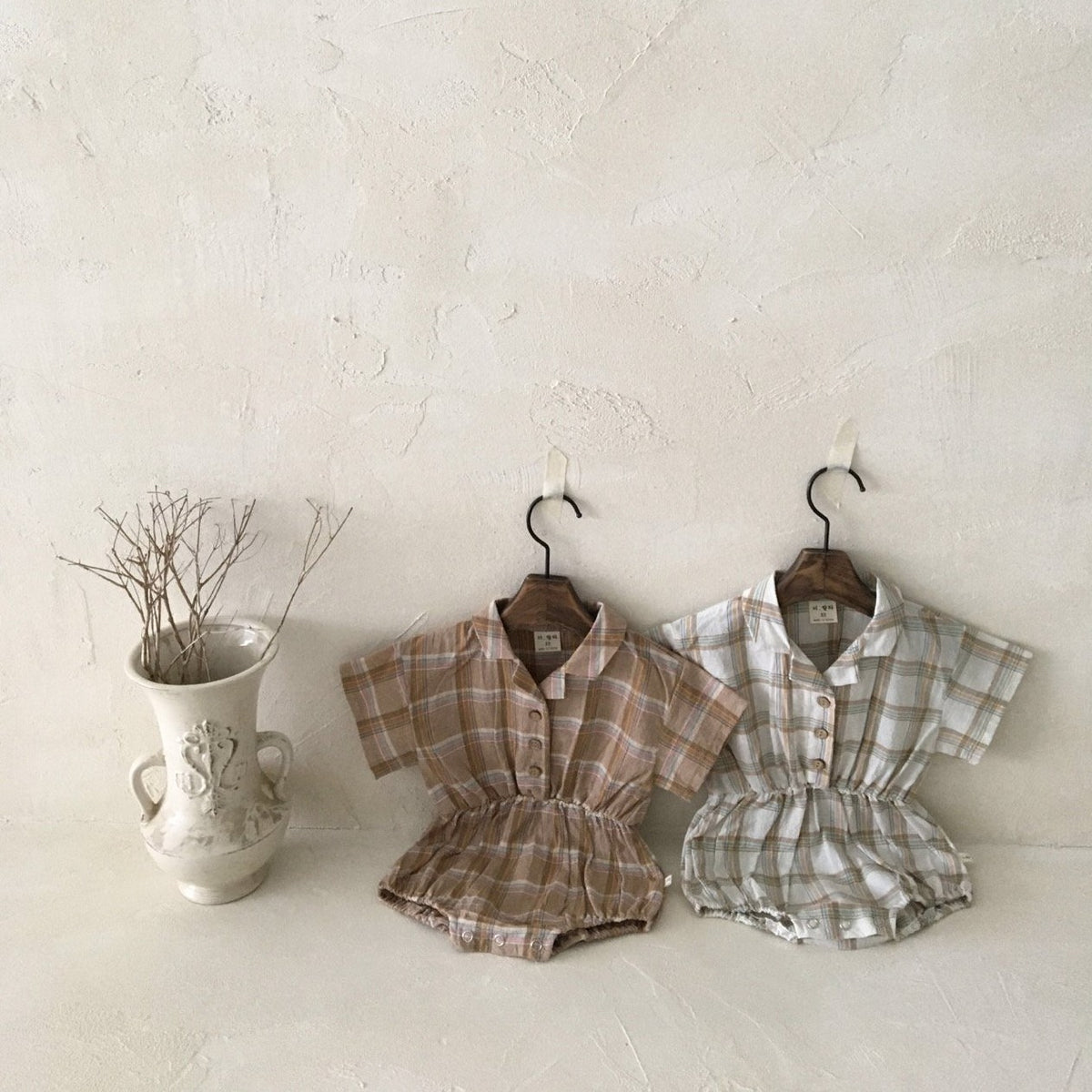 Chequered bodysuit