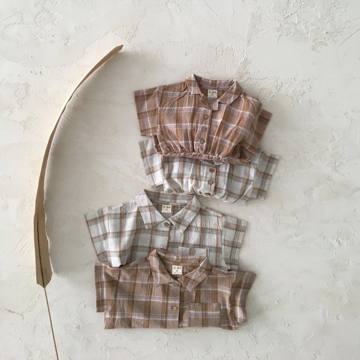 Chequered bodysuit