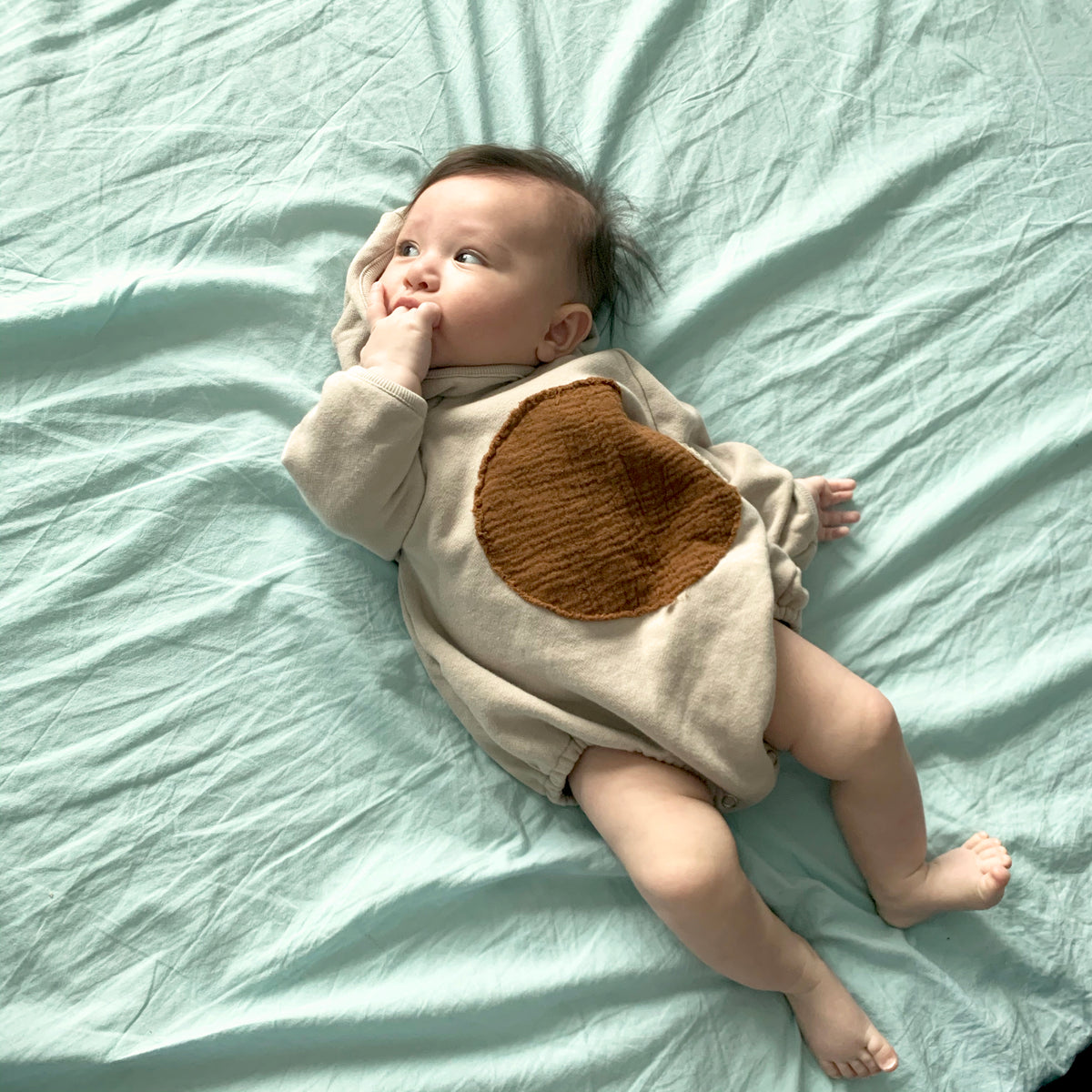 Circle hoodie suit