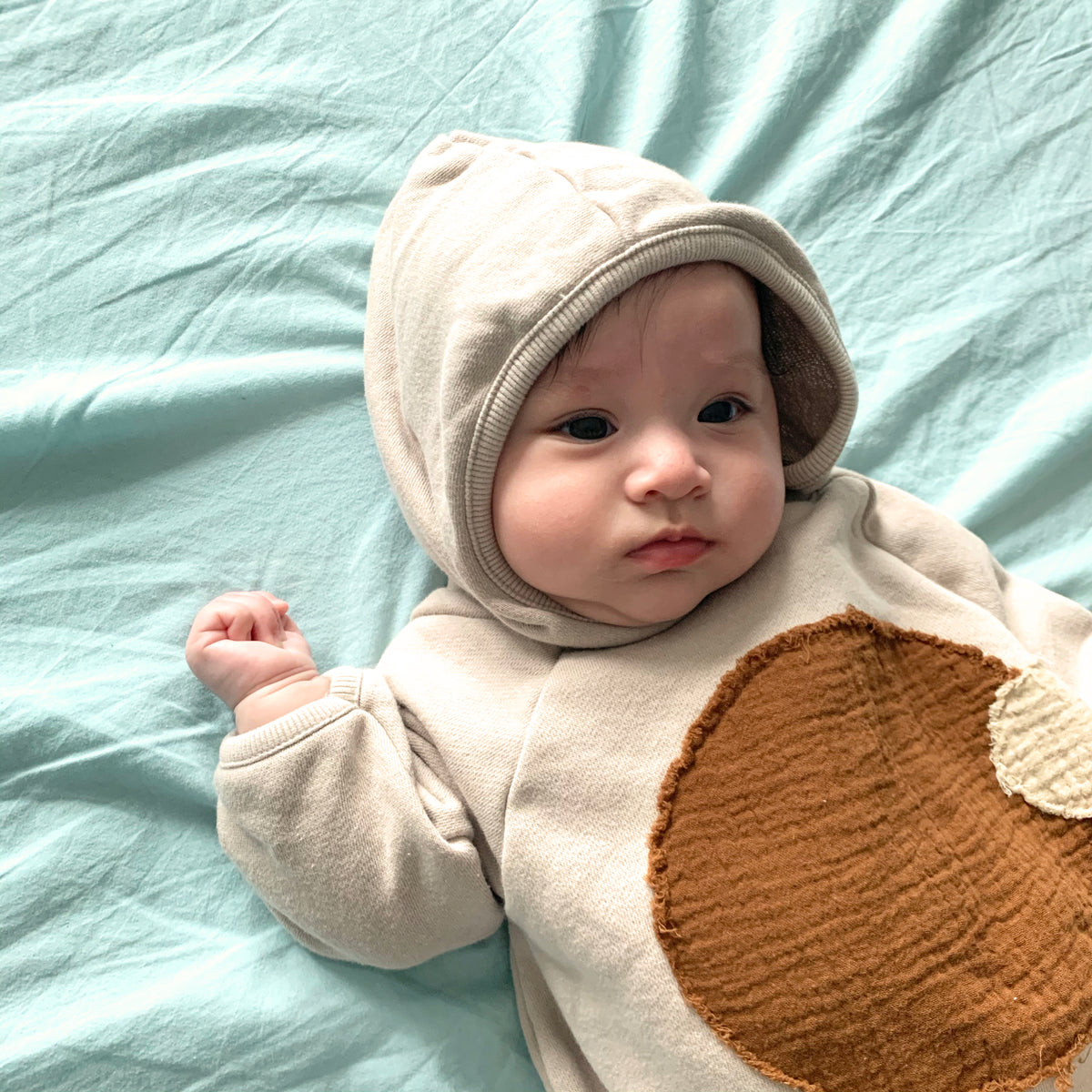Circle hoodie suit