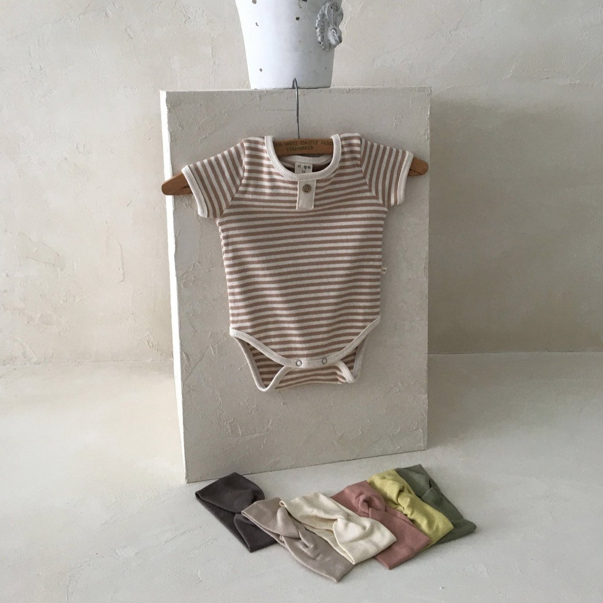 Striped bodysuit