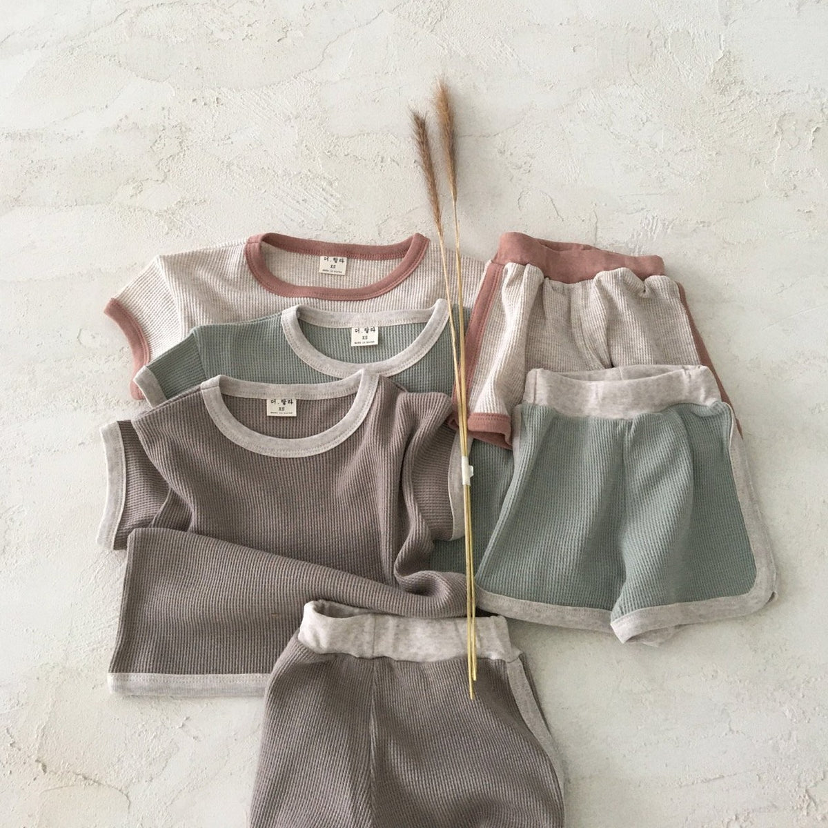 Oatmeal top & bottom set