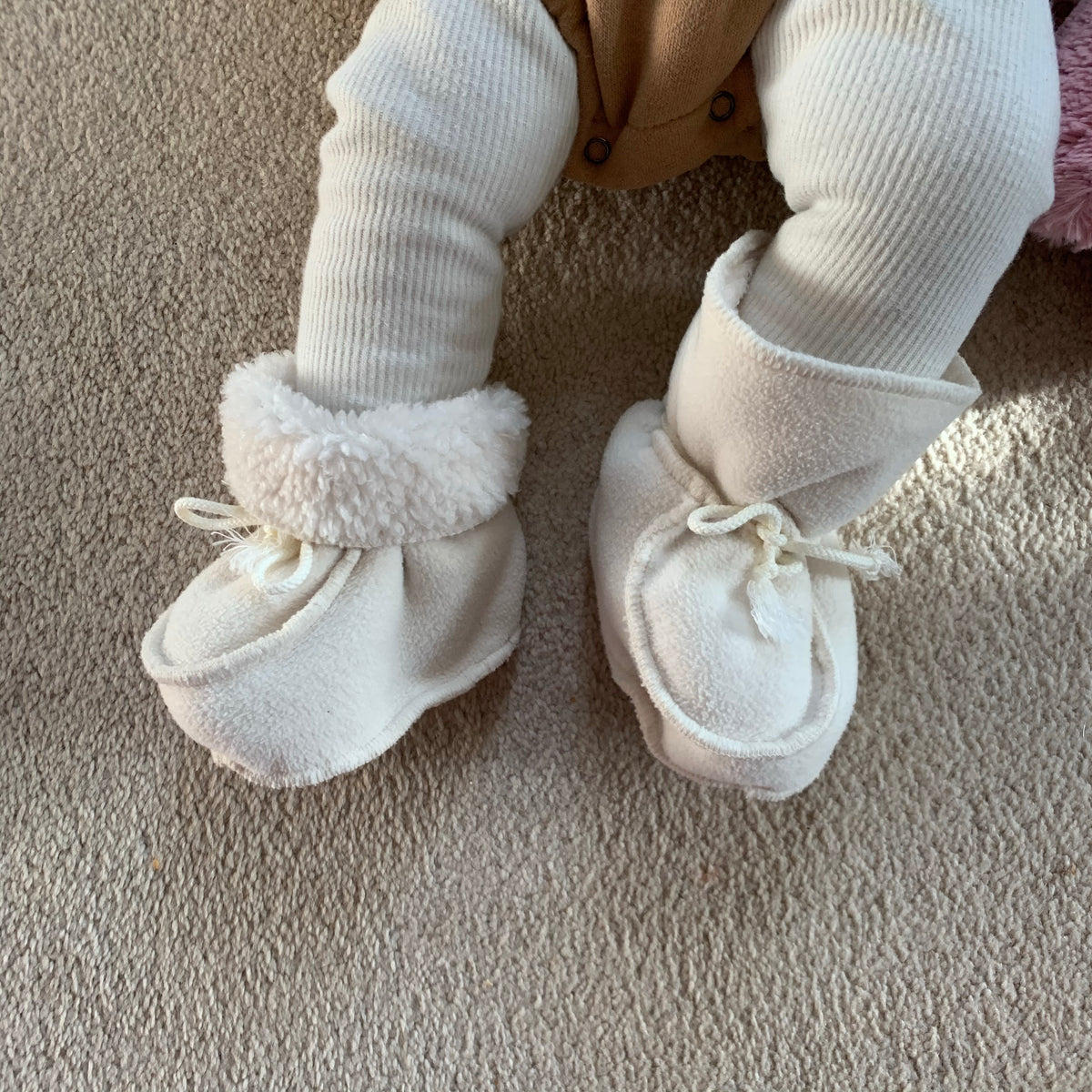Cute fleece boots