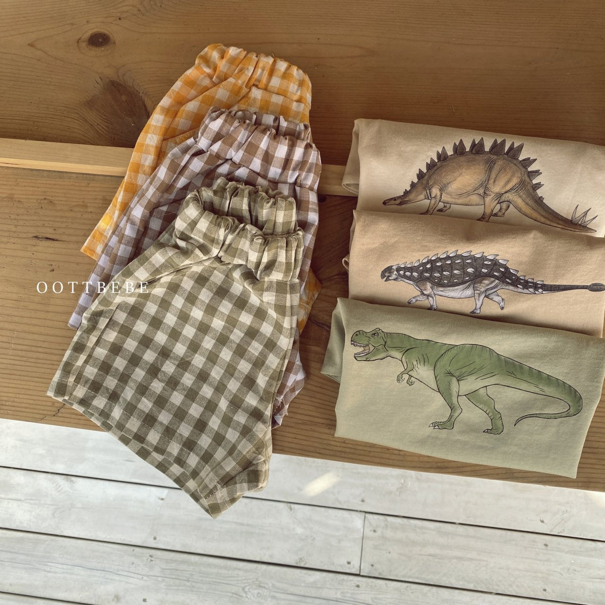 Chequered shorts