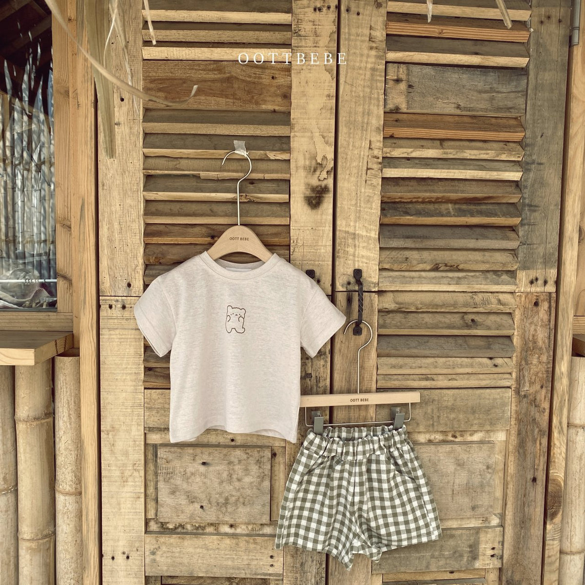 Chequered shorts