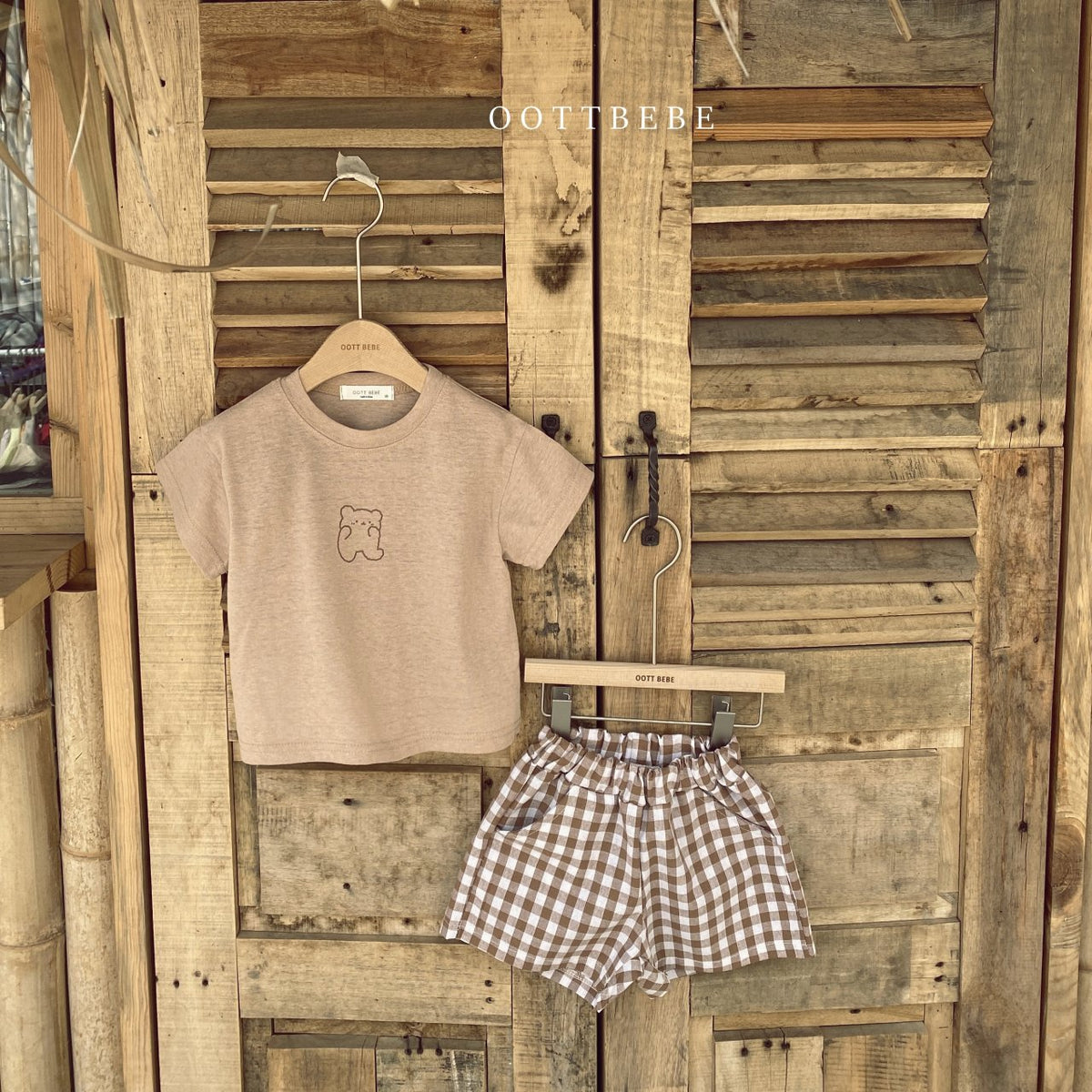 Chequered shorts