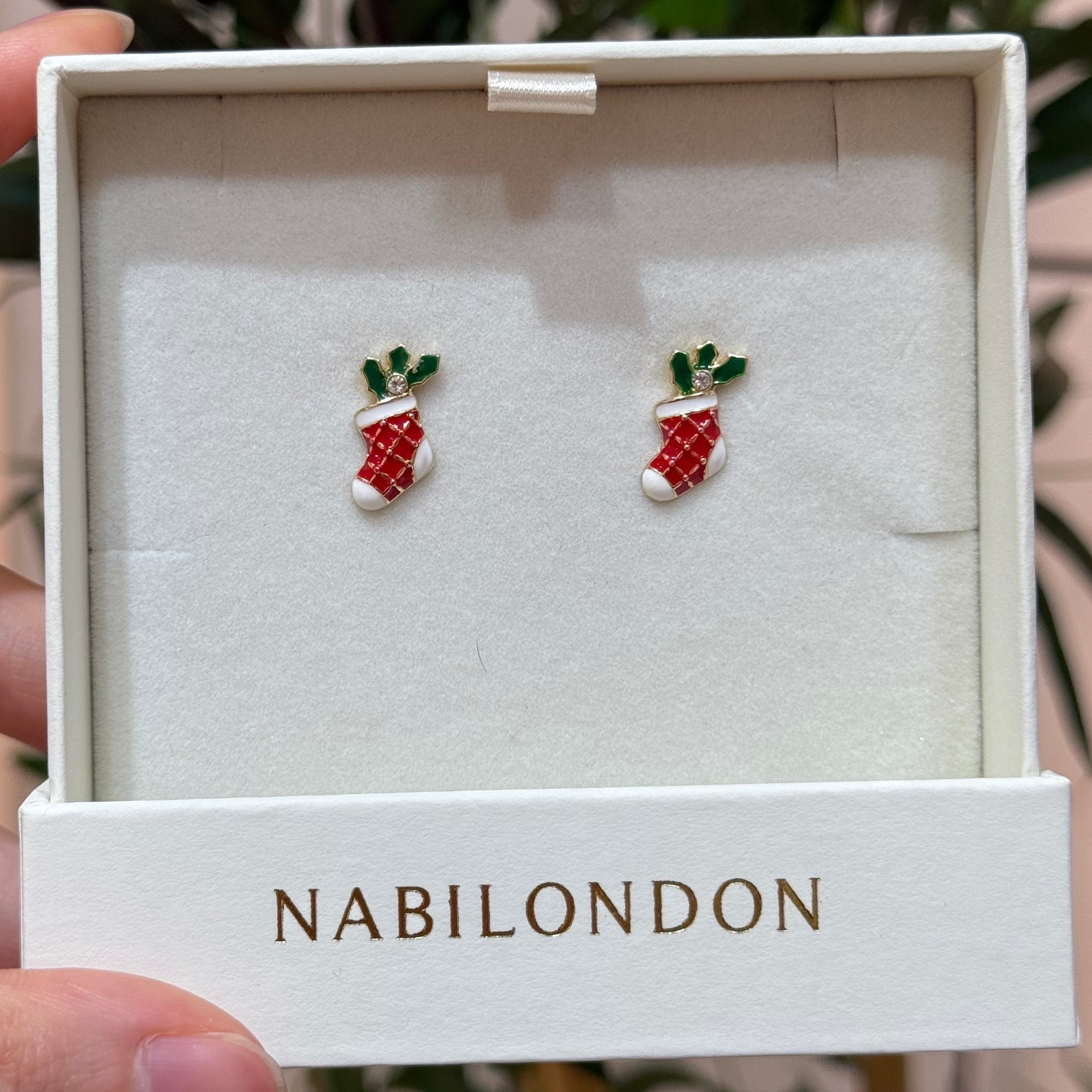 [925] Christmas earrings