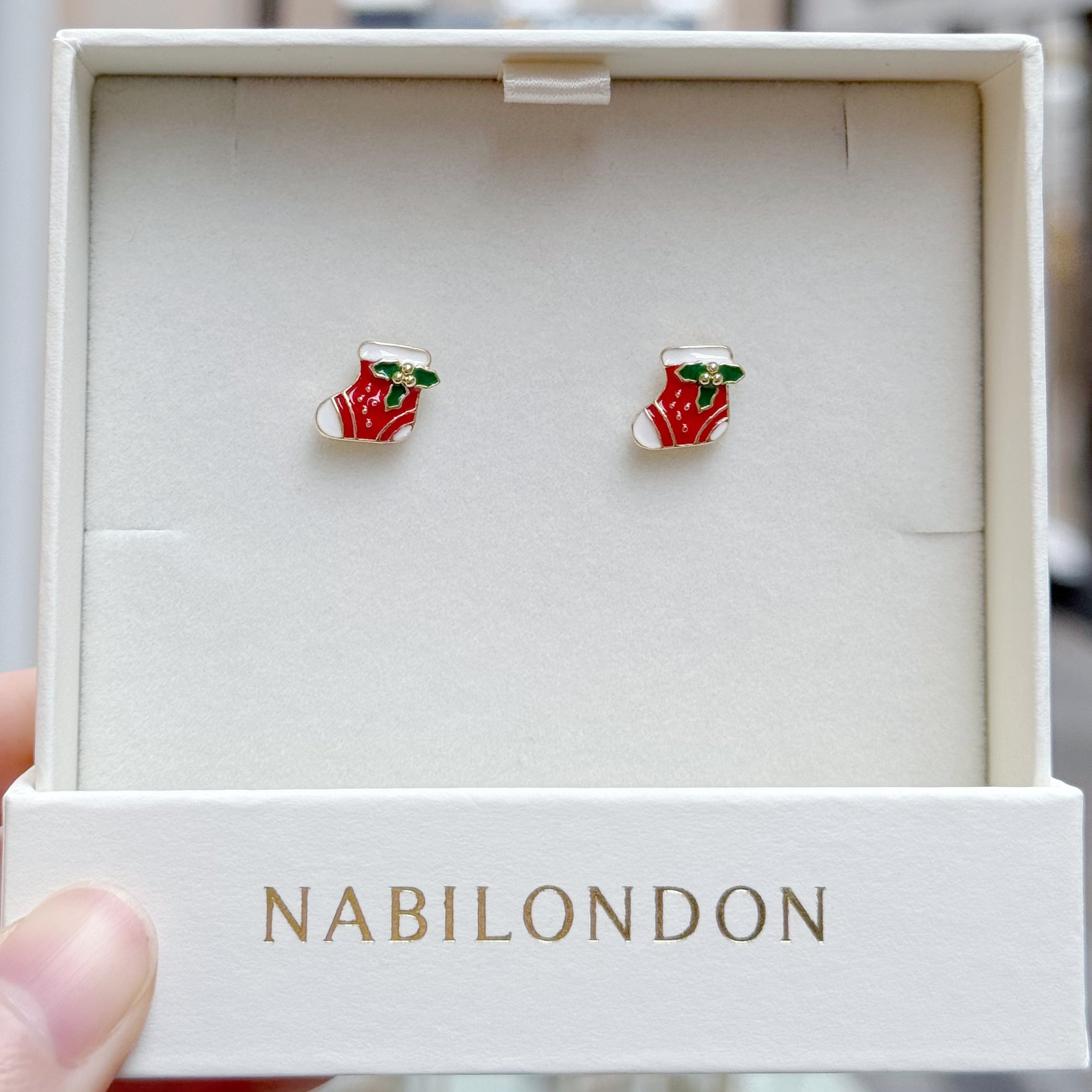 [925] Christmas earrings