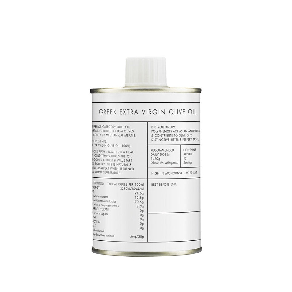 Odysea 고폴리페놀 엑스트라버진 올리브오일 250ml 그리스산 EVOO