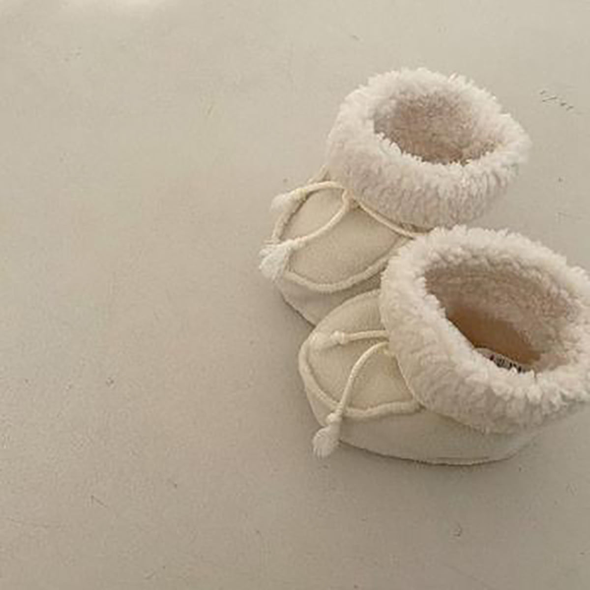 Cute fleece boots
