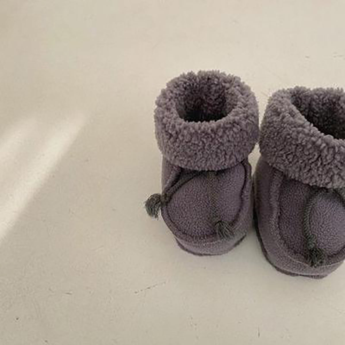 Cute fleece boots