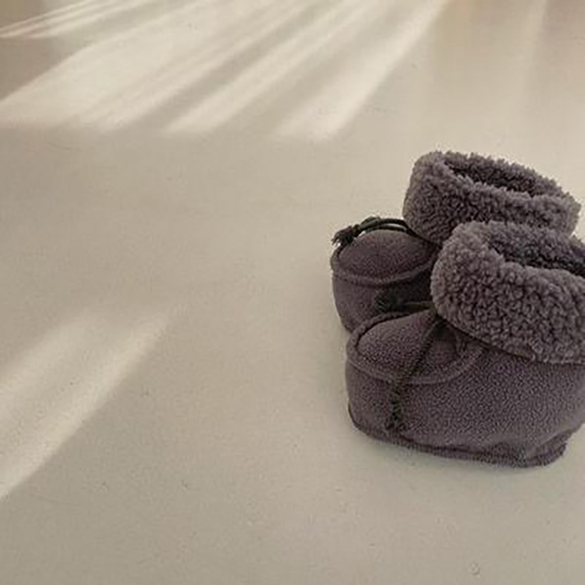 Cute fleece boots