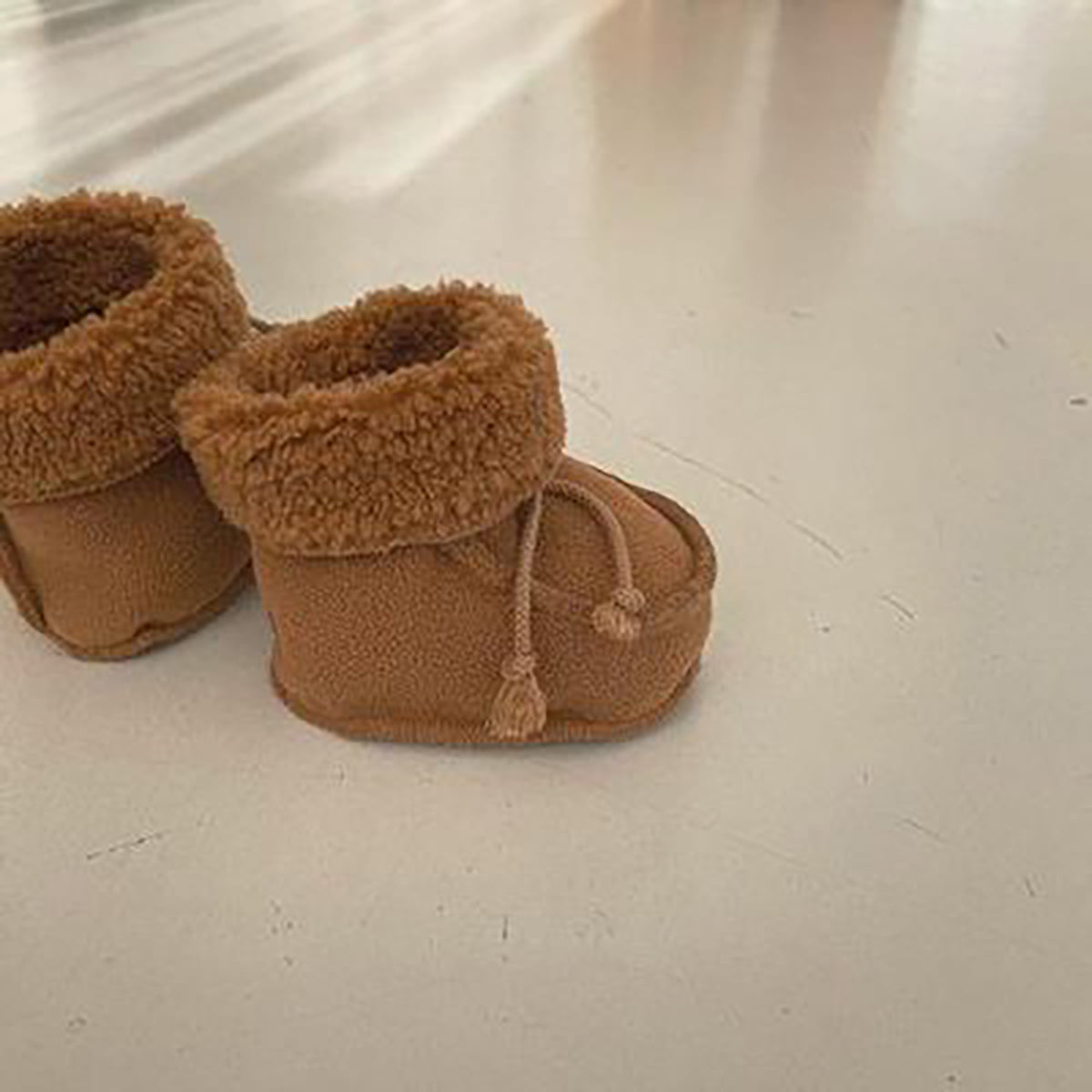 Cute fleece boots