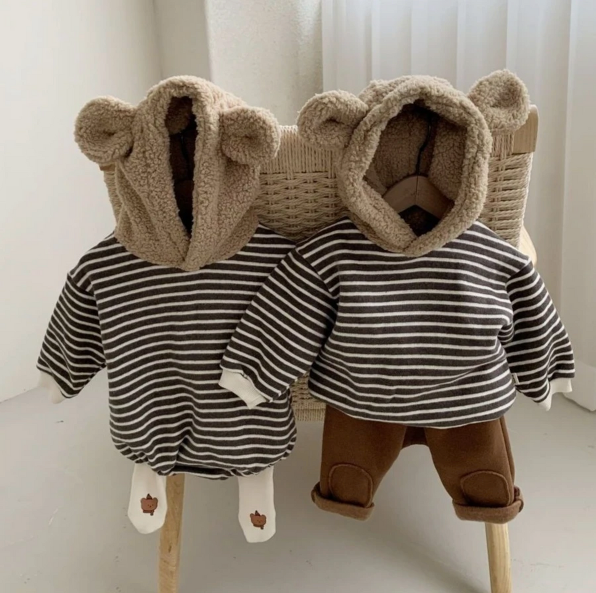 Fleecy bear jumper