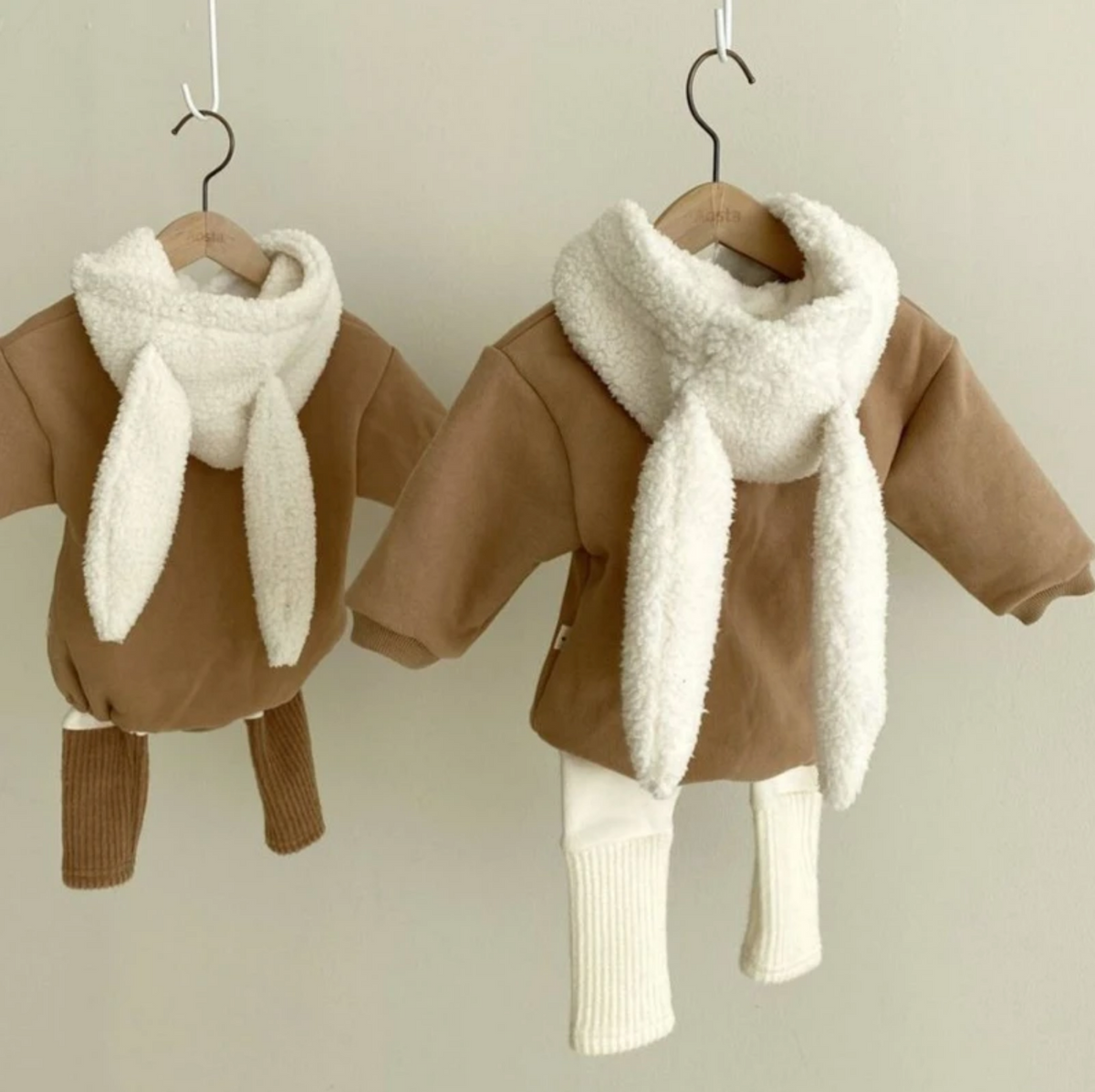Fleecy bunny jumper