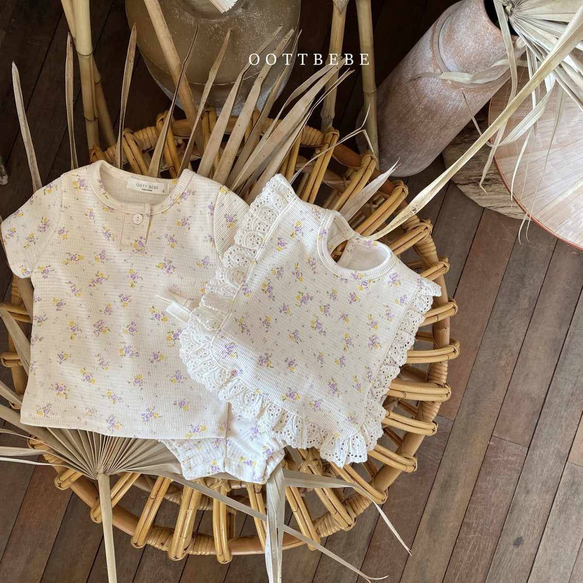 Sugar set of top, Bloomer & Bib