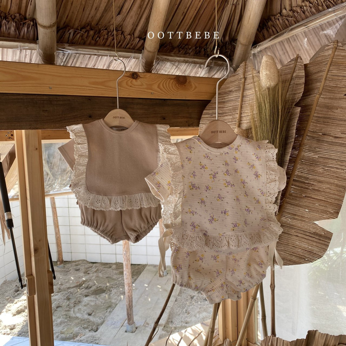 Sugar set of top, Bloomer & Bib