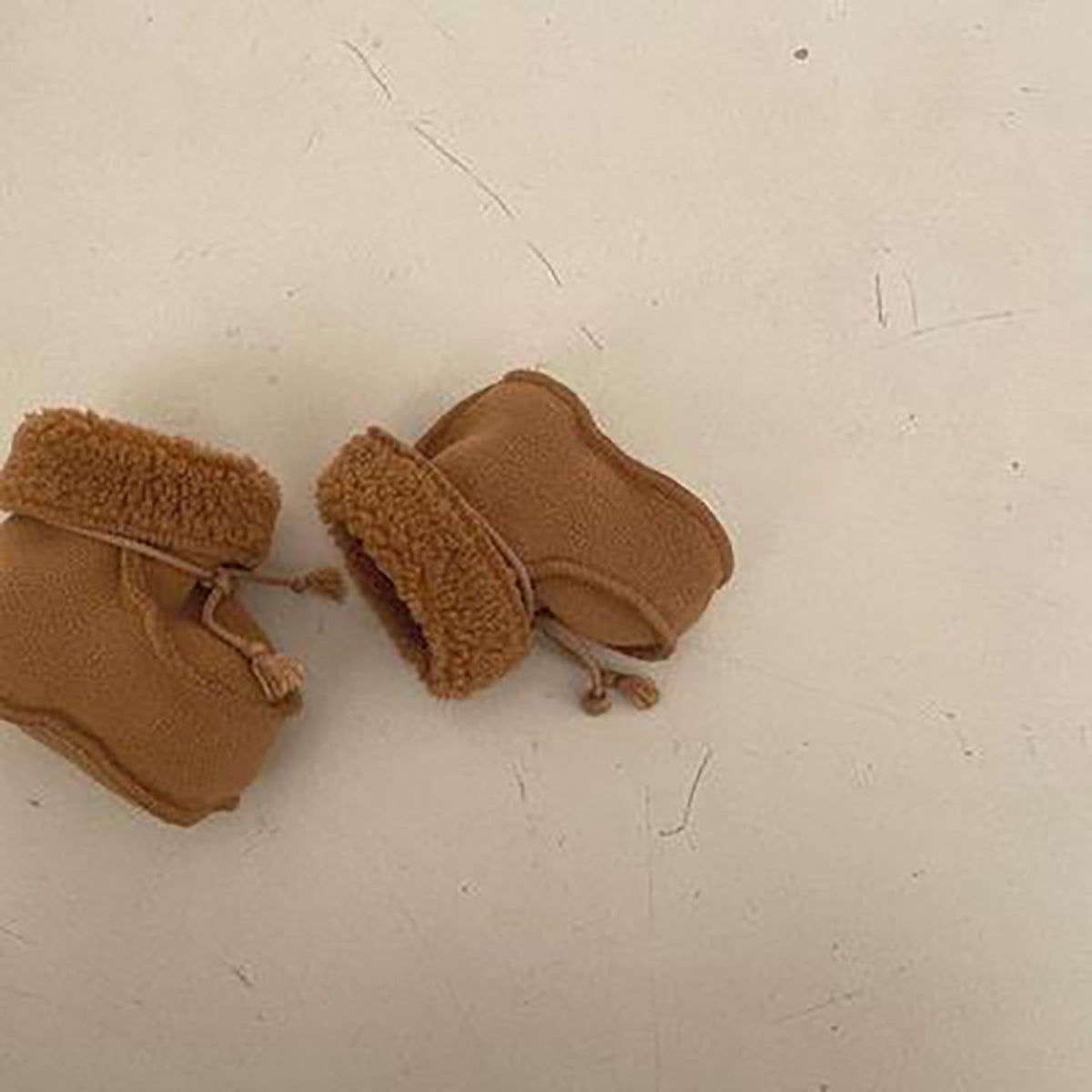 Cute fleece boots
