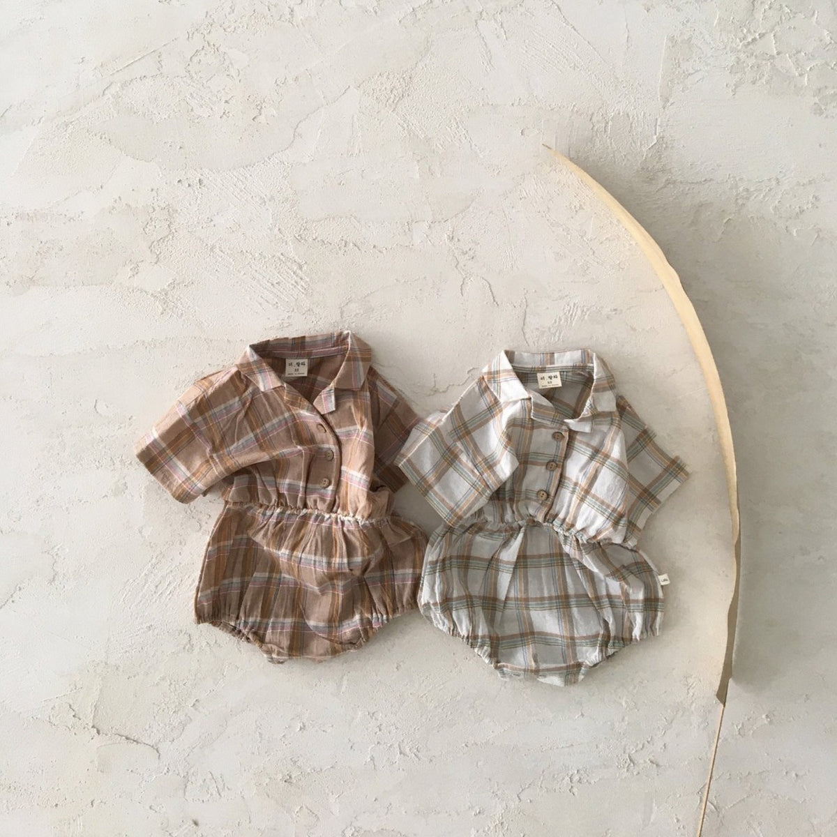 Chequered bodysuit