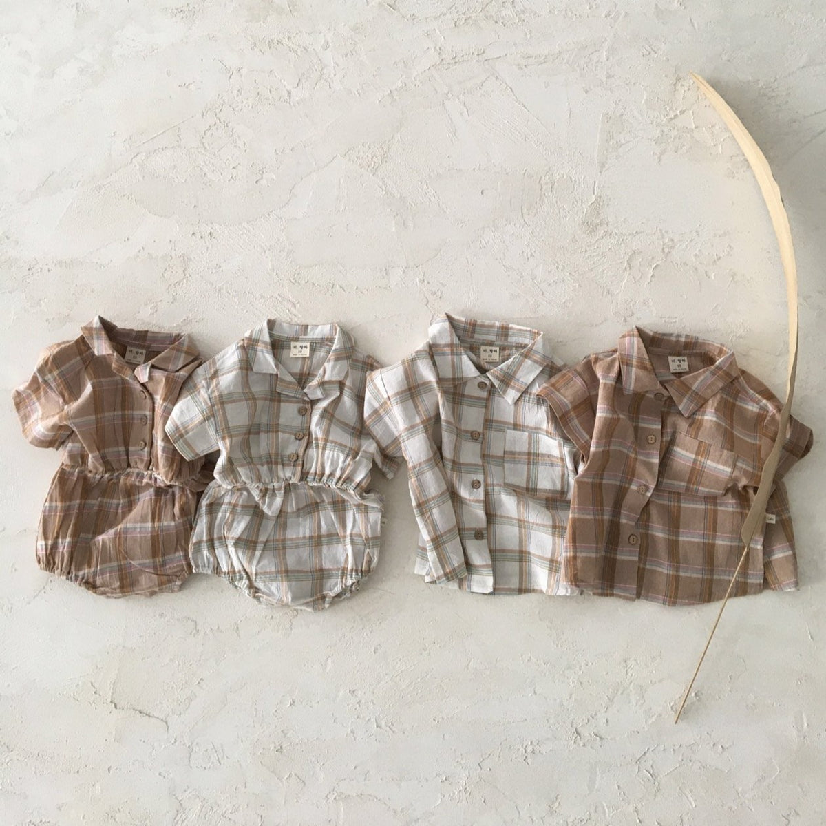 Chequered bodysuit