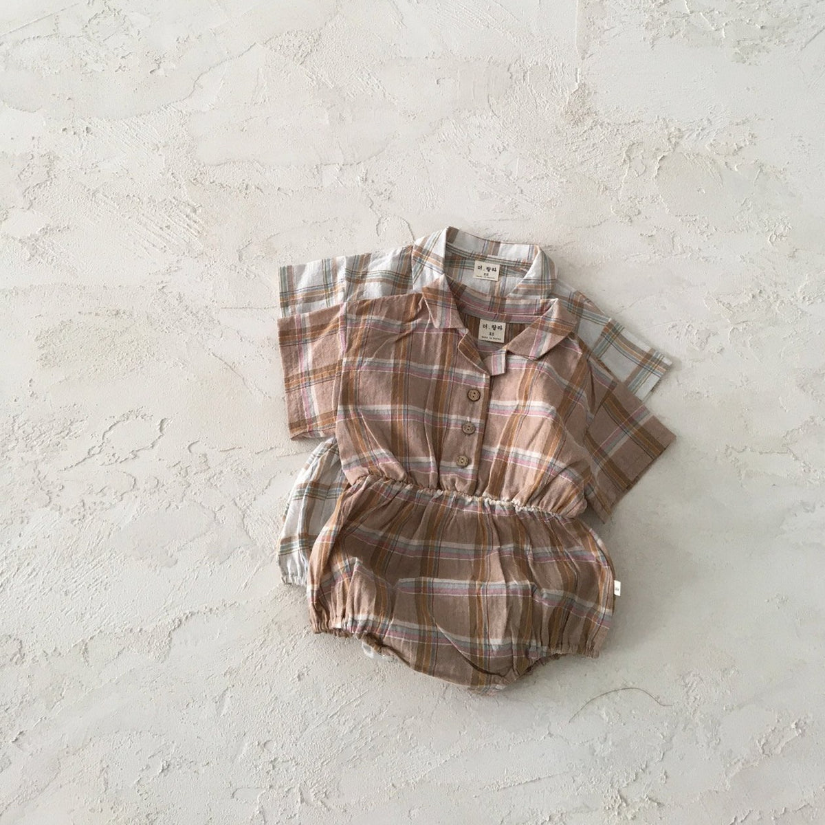 Chequered bodysuit