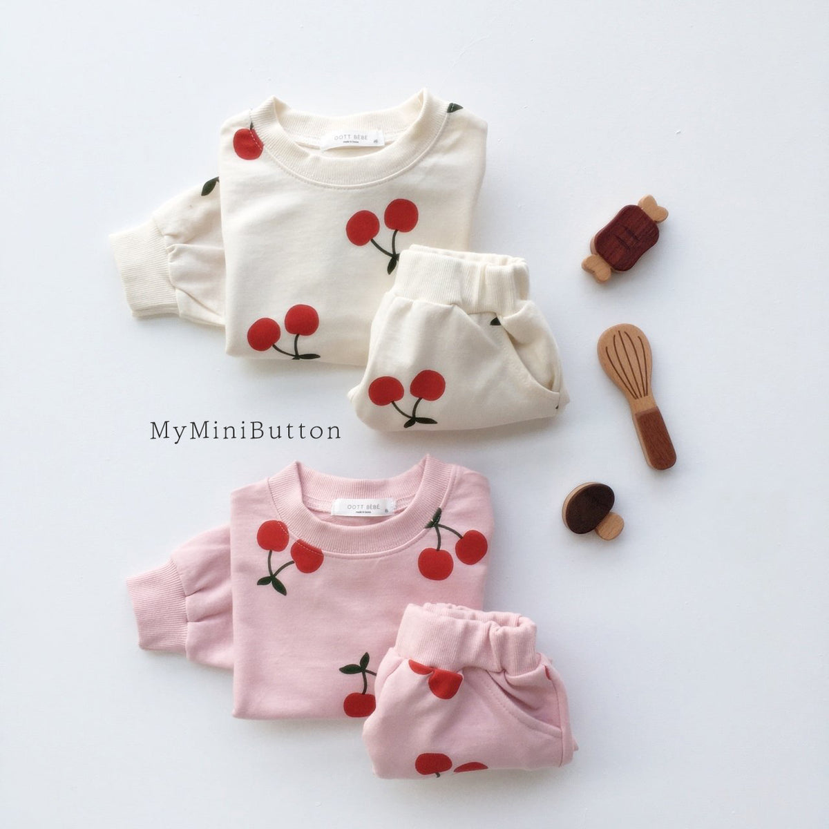 Cherry top & bottom set