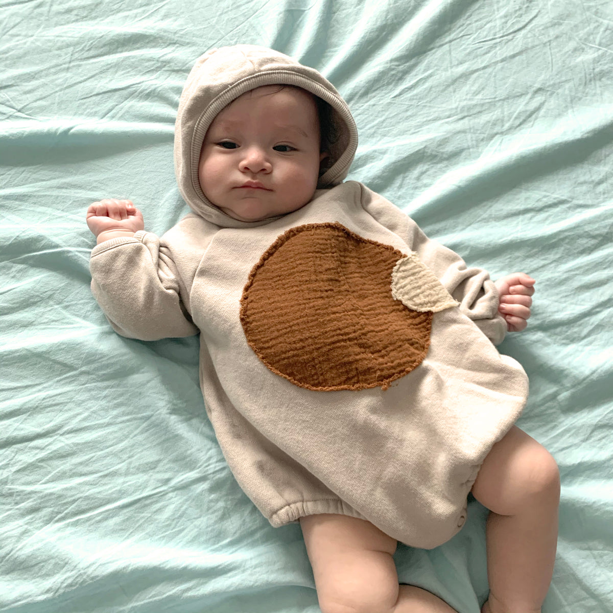 Circle hoodie suit