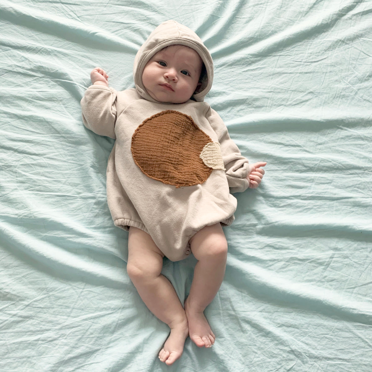 Circle hoodie suit
