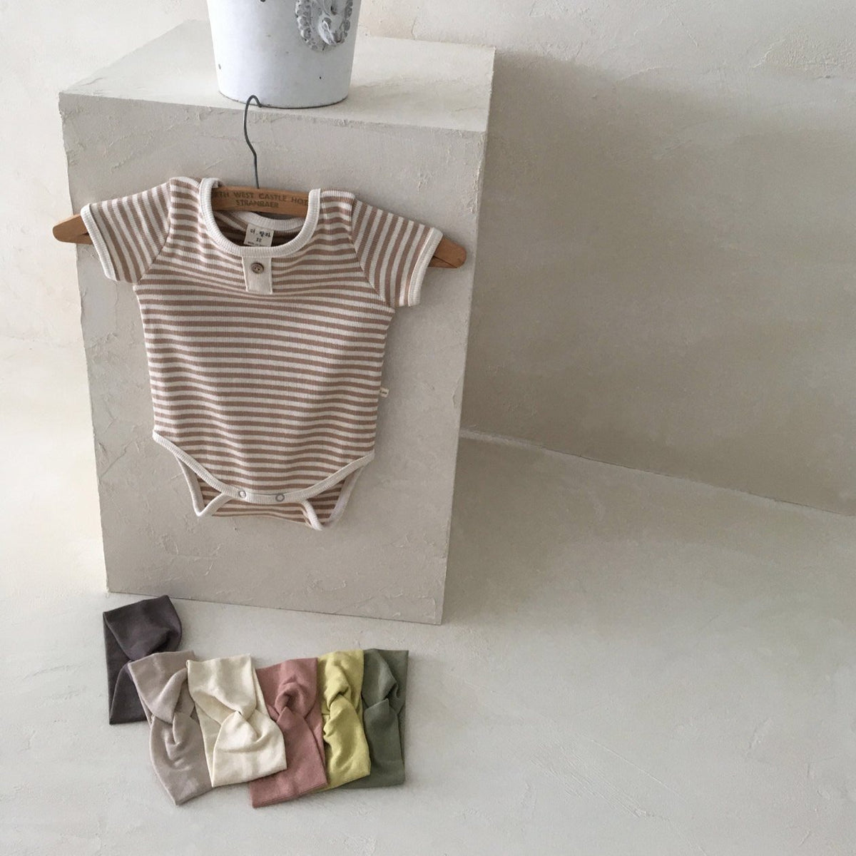 Striped bodysuit