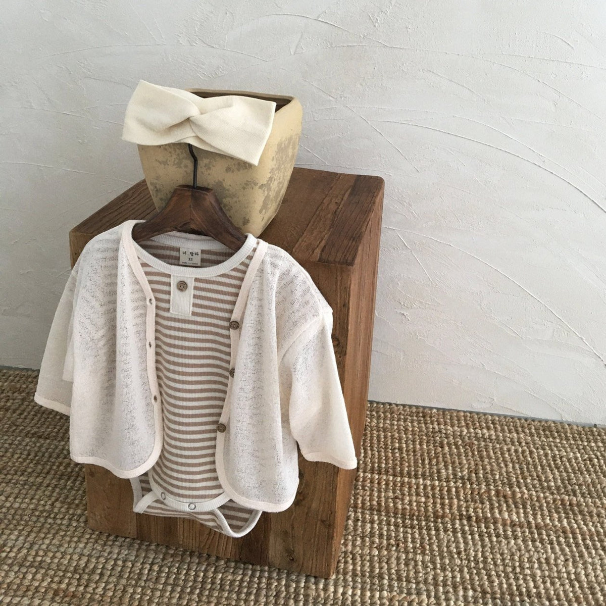 Striped bodysuit