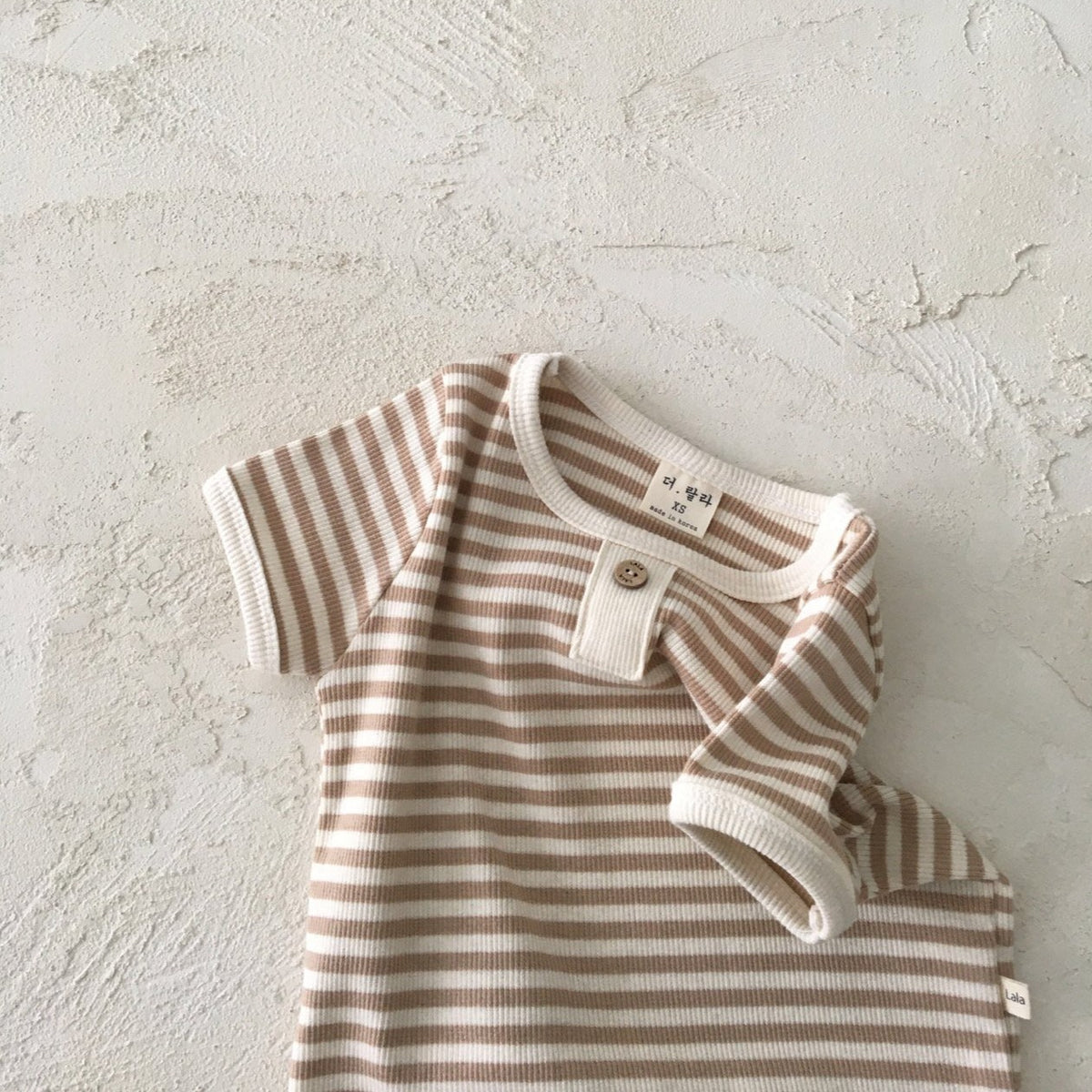 Striped bodysuit