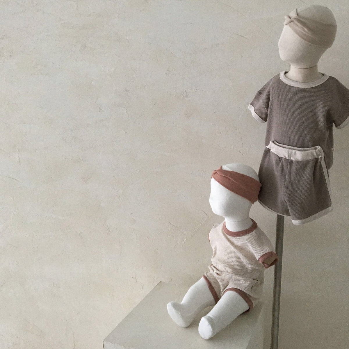 Oatmeal top & bottom set