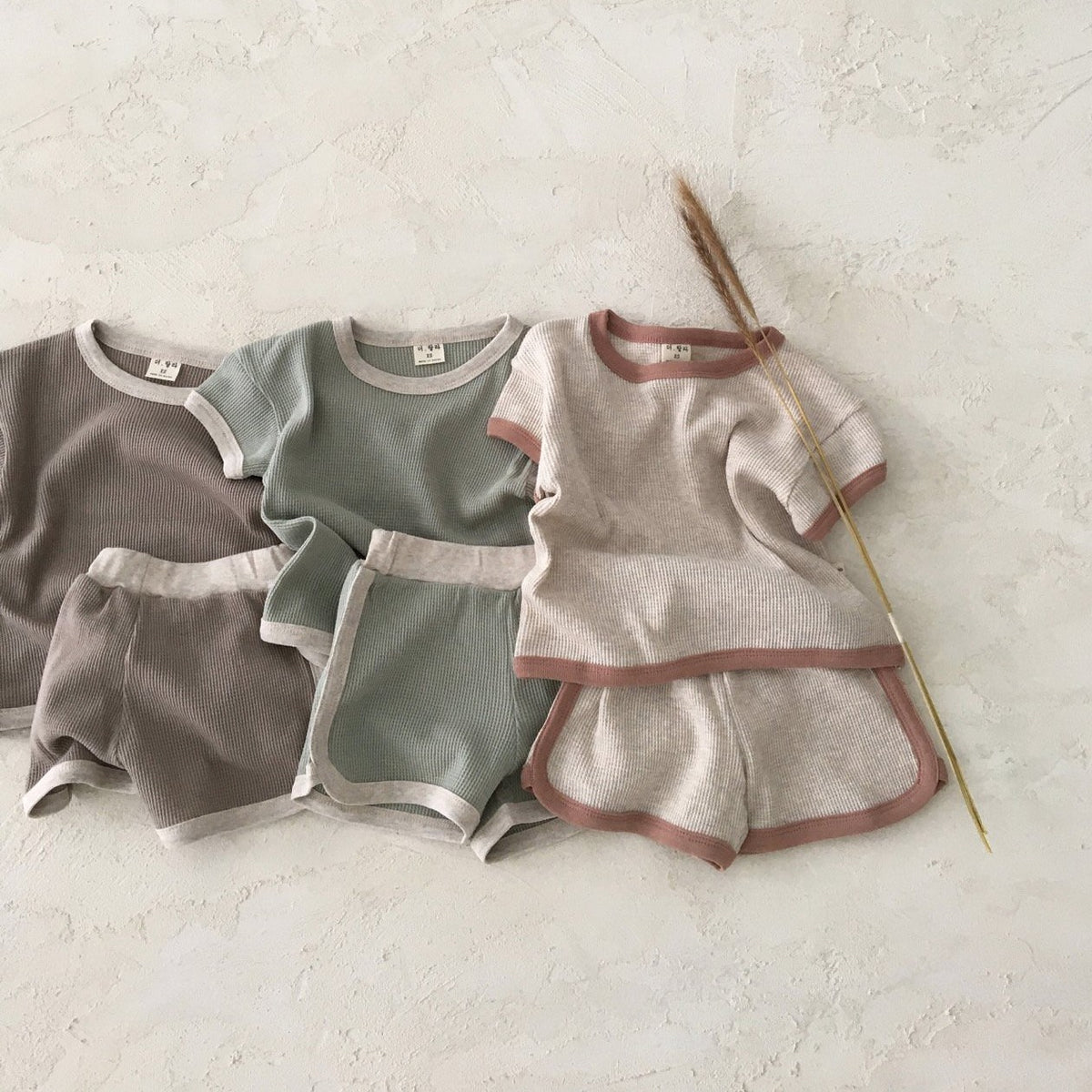 Oatmeal top & bottom set