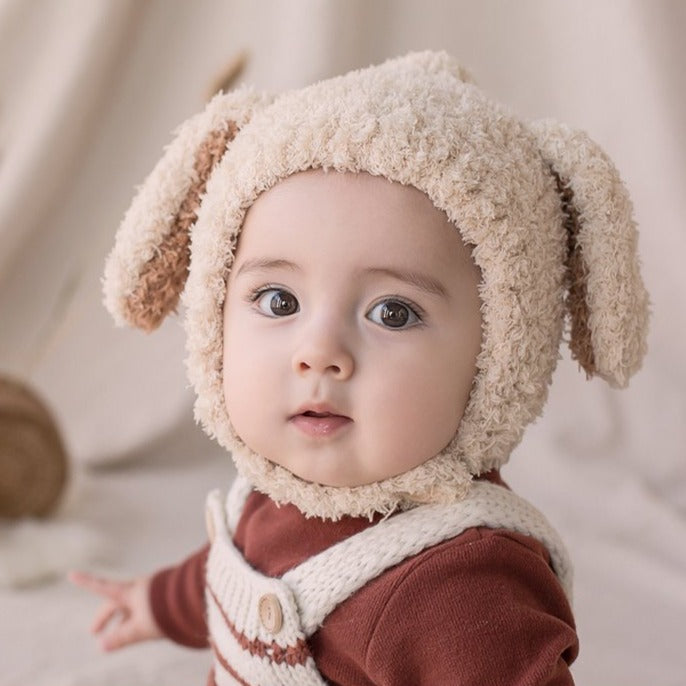 Fluffy bunny bonnet