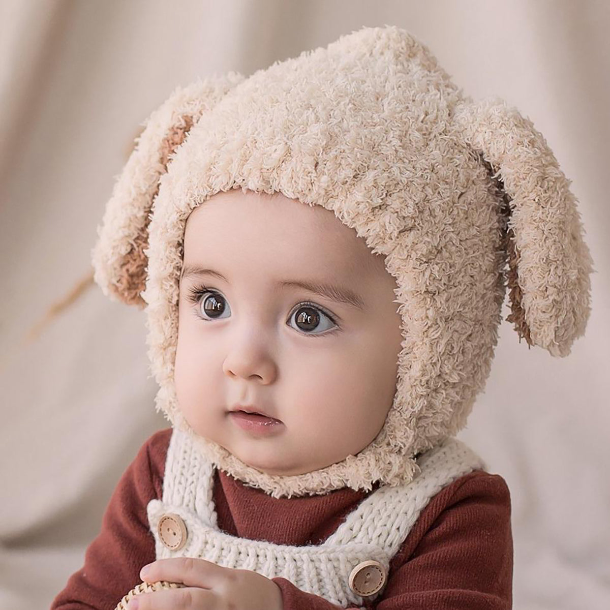 Fluffy bunny bonnet