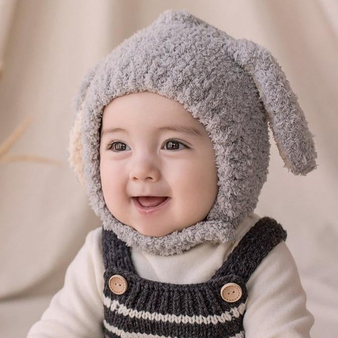 Fluffy bunny bonnet